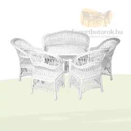 White fonott ülőgarnitúra